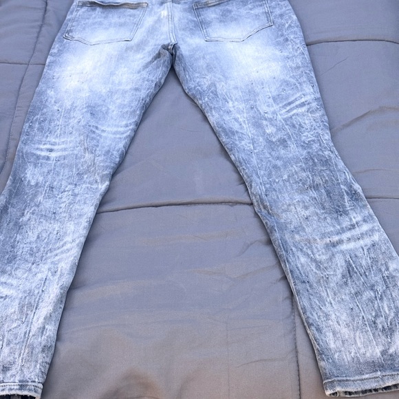 NWOT Rue21 Premium distressed skinny supreme flex jeans. Size 34w/32 ins. 70%cot - Picture 14 of 14